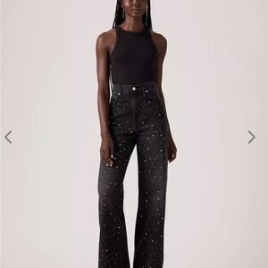 Levi's Black High Rise Women Jeans